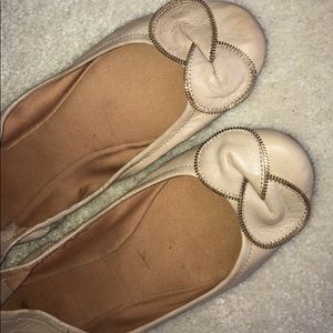 Light cream colored flats